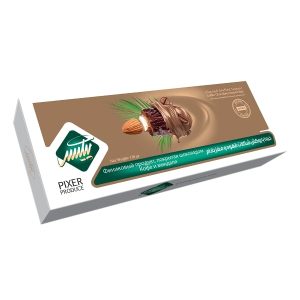 خرما مغزدار با روکش شکلات قهوه- 120 گرمی- برند پیکسر