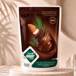 خرما شکلاتی مغزدار کلاسیک پیکسر-250 گرم